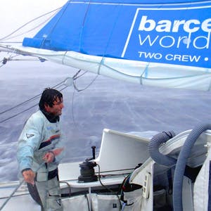 Strategies for winning. Meteorology in a round the world regatta
