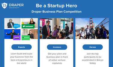 Be the Startup Hero: Draper University Business Plan Competition